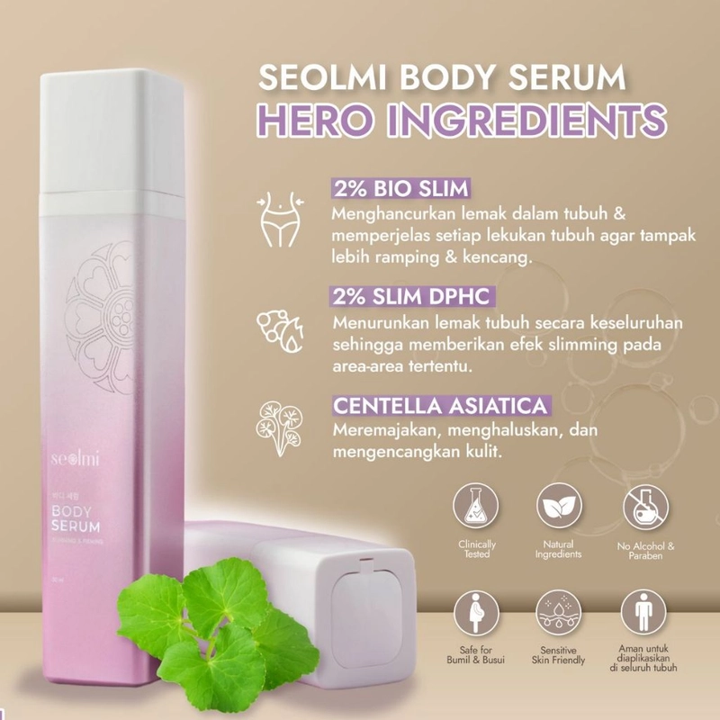 Product image Seolmi - SEOLMI Slimming Body Serum 50ml putih gel