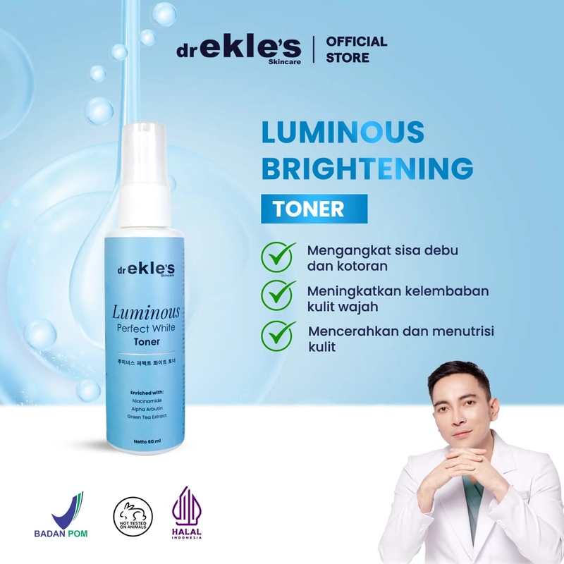Product image Dr Ekles Skincare - Dr Ekles Skincare - dr ekles skincare Luminous Series 250gr Biru