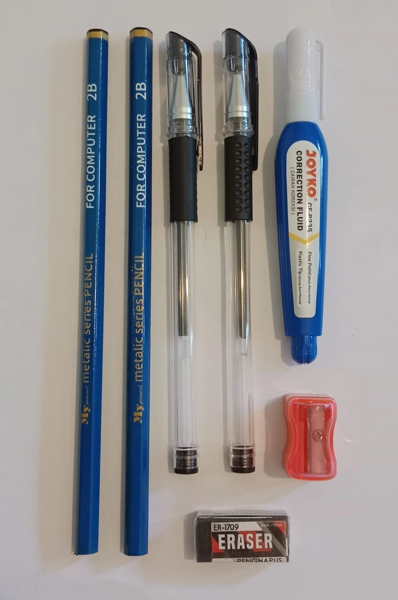 Product image DiAr OlShop - Paket Alat Tulis Super Murah DA-9 48 gram Biru
