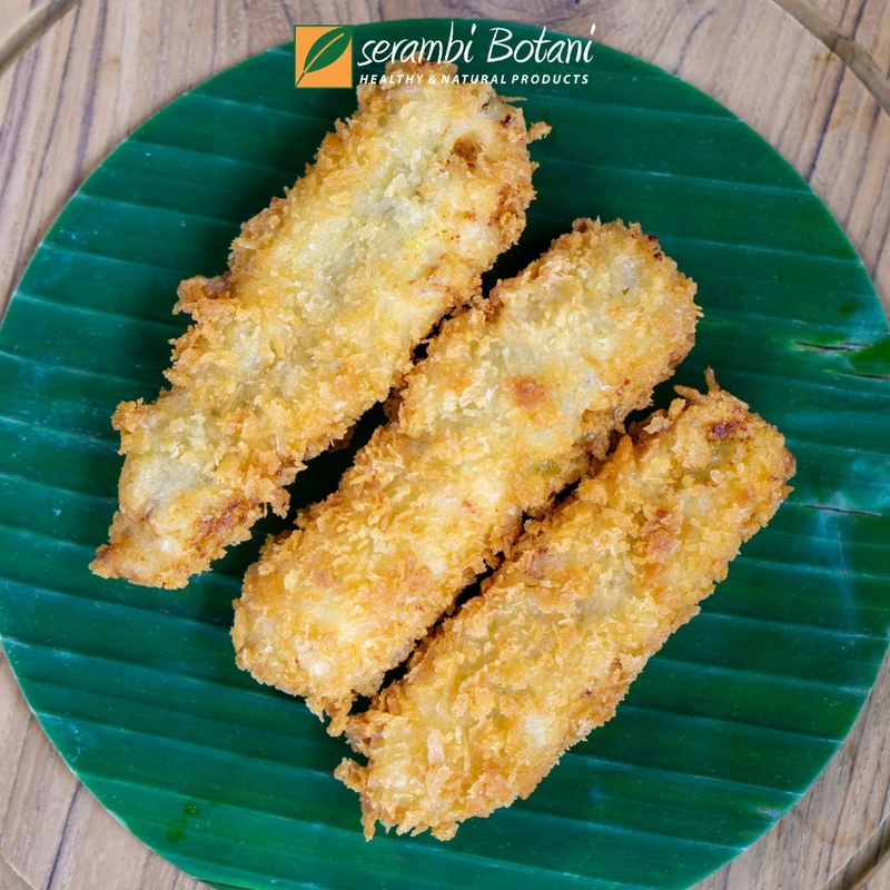 Product image SERAMBI BOTANI - Tepung Pisang Goreng Gluten Free Premix Instan Crispy Lokalloka 255gr Tepung Pisang