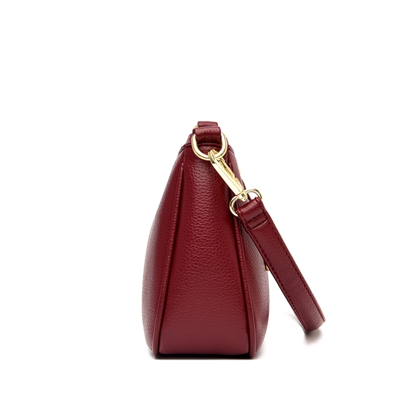 Product image CBL - NOORA SLINGBAG - Tas Selempang dan Tas Bahu Wanita Noora Bahan Semikulit Double Tali 4 Variasi Warna Small-Medium Putih