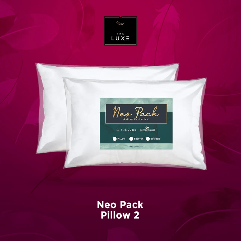 Product image The Luxe - Neo Pack Pillow 42x62cm  Putih