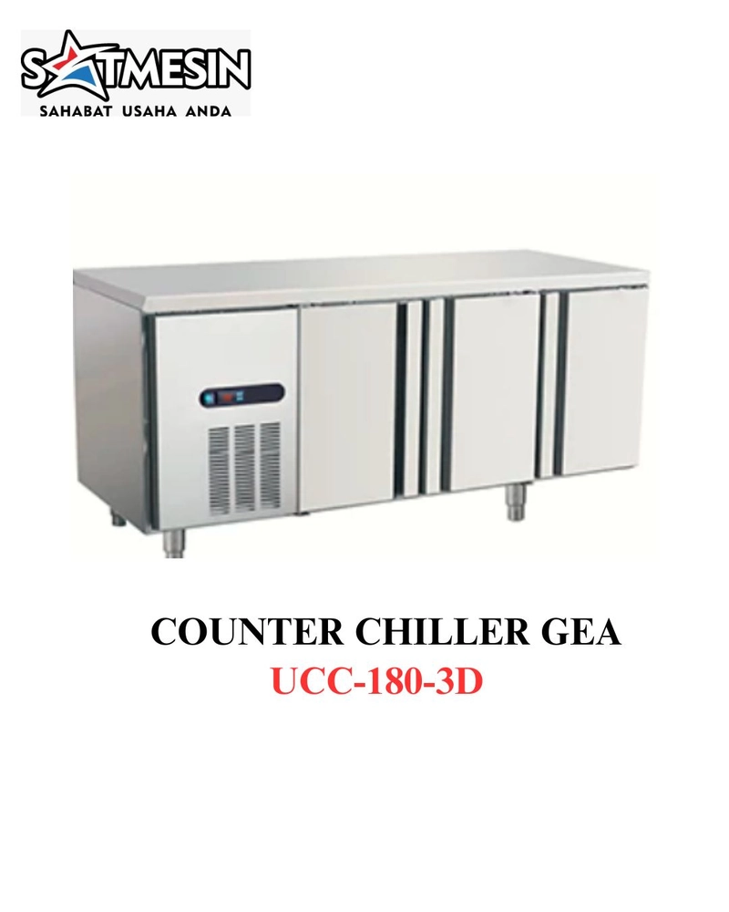 Product image SATMESIN - Undercounter Chiller UCC-180-3D UCC-180-3D PACKING KAYU