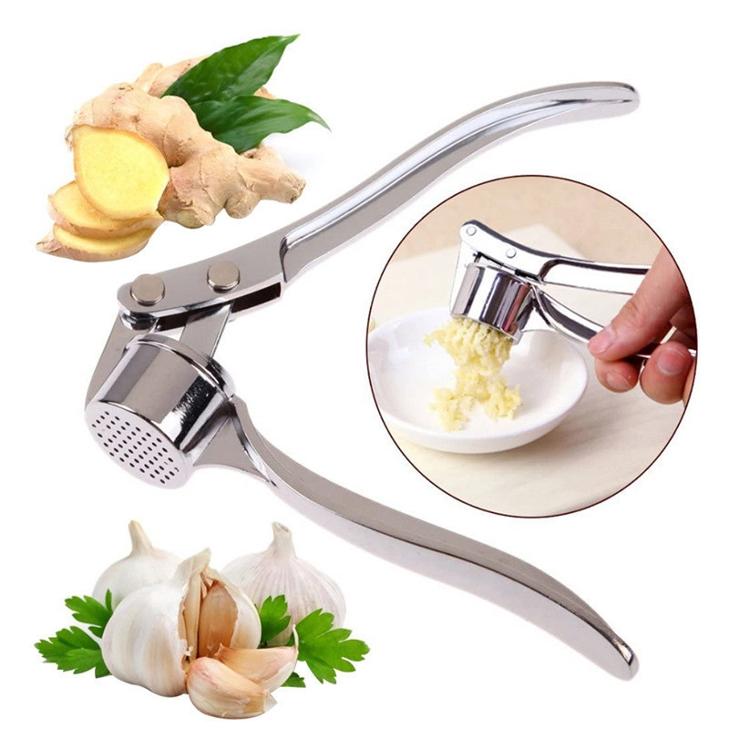 Product image KAMJE Alat Penghancur Pemotong Parutan Penggerus Bawang Putih Stainless Steel KMJ047 KMJ047 RANDOM