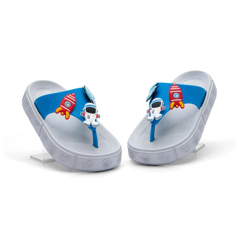 Product image NO LABEL - Sandal Jepit Anak Laki-laki Karakter Astronot Keren (NL 20) 28 ABU