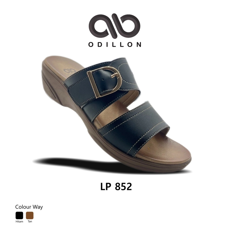 Product image Odillon - LP 852 / Sandal Slip On Wanita 39 Black