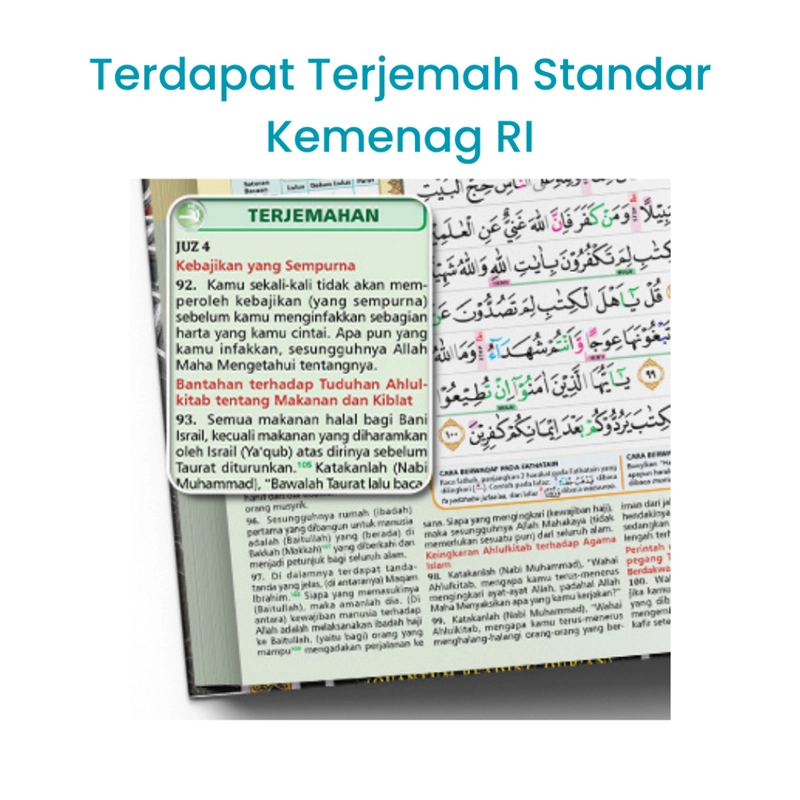 Product image Cordoba - Cordoba - Al Quran Belajar Tahsin Super Mudah Metode QRQ A5 Quantum Reading Quran A5 Random