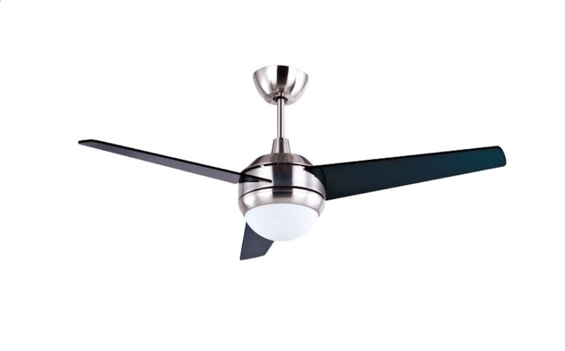 Product image UTAMAMEGA - MT EDMA 52IN Triden Kipas angin Plafon Dekoratif Lampu Hias Warna Black Teak