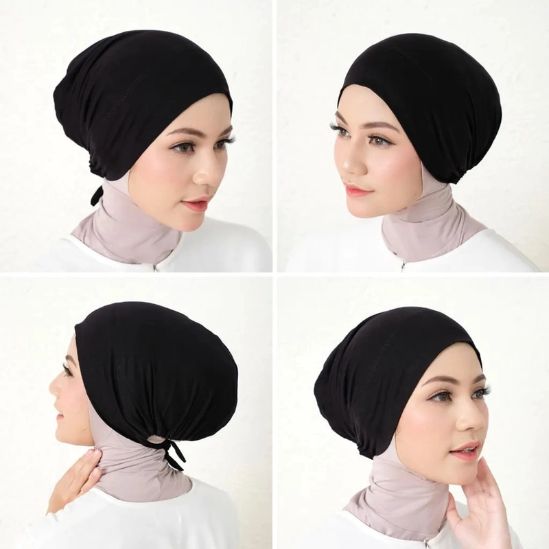 Product image Milyarda Hijab - Ciput Turkey Rayon all size Black