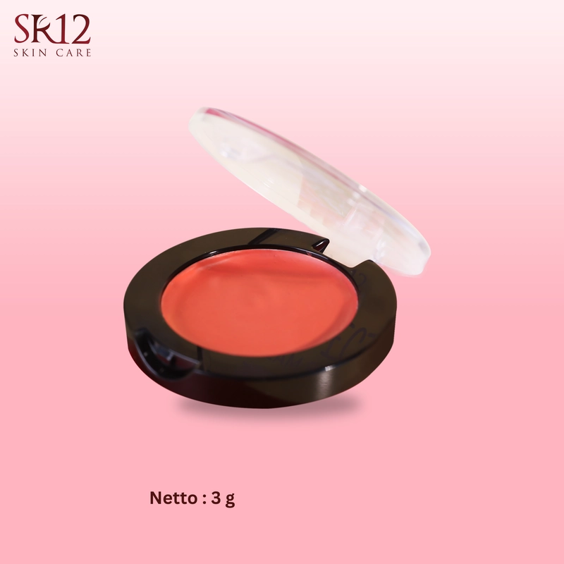 Product image SR12 Jawa Barat - SR12 Perfect Cream Blush Pigmented Blendable Smooth Creamy Tahan Lama pink blush on
