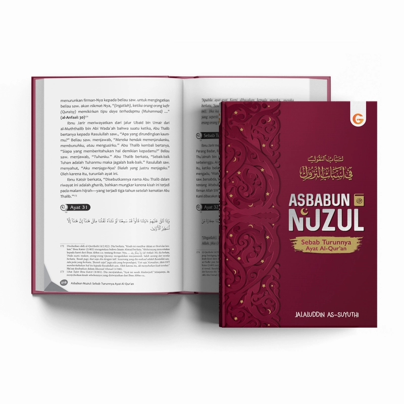 Product image Gema Insani - Buku Asbabun Nuzul; Sebab Turunnya Ayat Al-Quran 23 x 15.2 cm HC