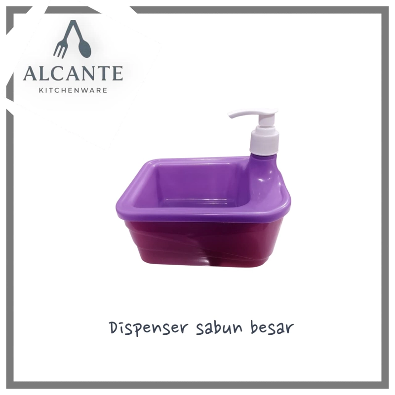 Product image Alcante - dispenser sabut kotak random warna 100oml random