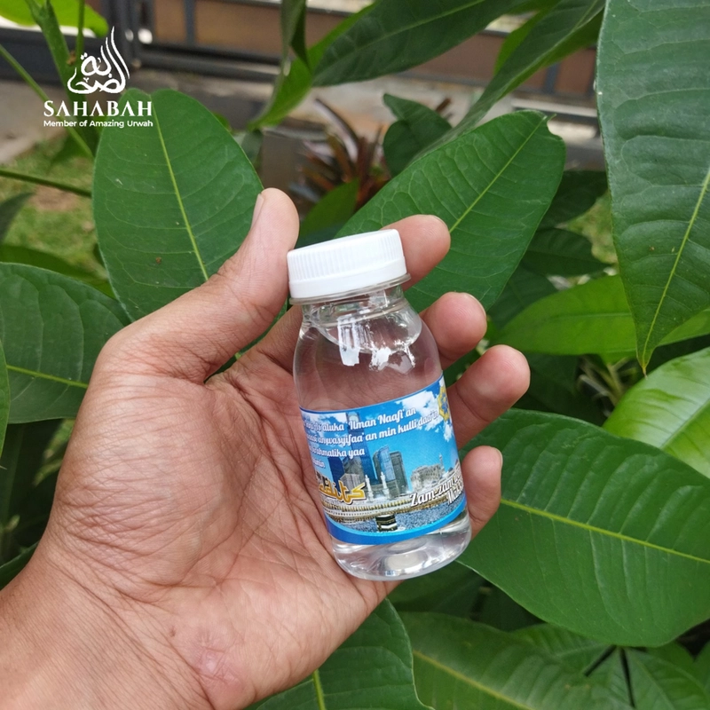 Product image Sahabah Store - Botol Kosong Air Zam zam 80 ML - Botol Air Zam-zam Kosong isi 25 pcs 250 gr bening