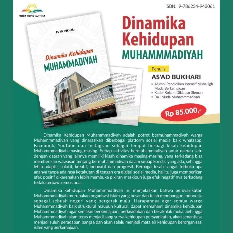 Product image MieMu - Dinamika Kehidupan MUHAMMADIYYAH HVS Soft Cover
