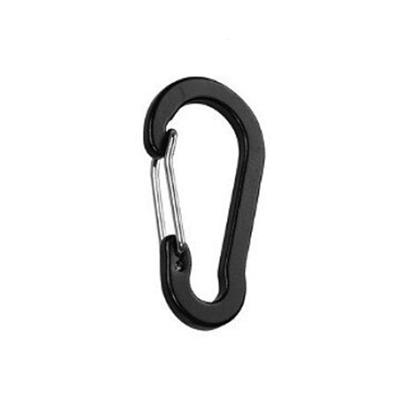 Product image V Lights - Gantungan Carabiner Alumunium Alloy 6 PCS HT003 HITAM