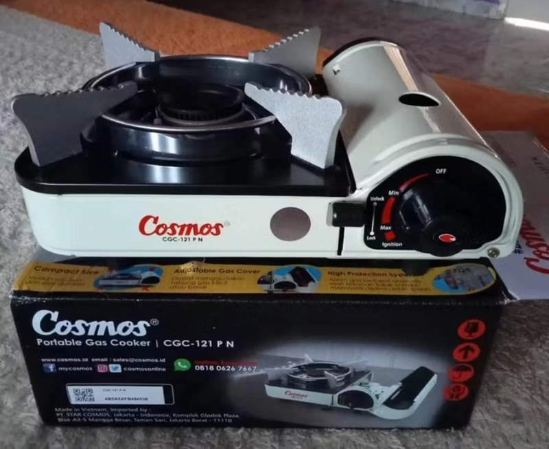 Product image Rizki Electronics - COSMOS CGC121P KOMPOR GAS MINI PORTABLE PORTABLE PUTIH