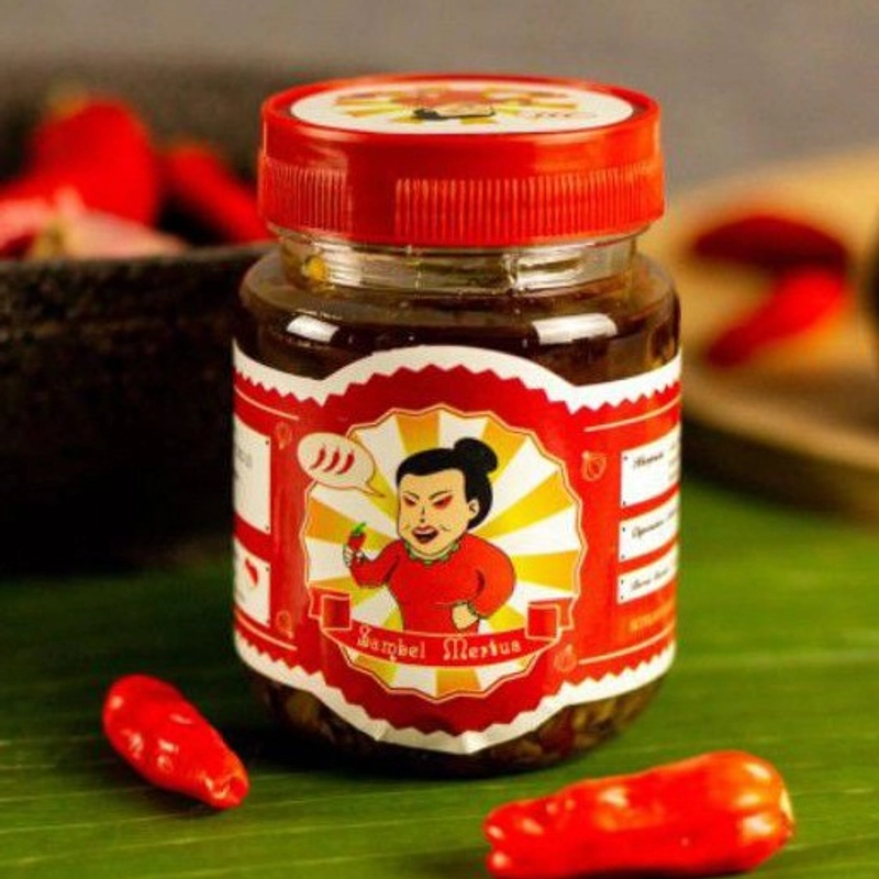 Product image Sambel Mertua Sambel Bawang 165 gr Level 3