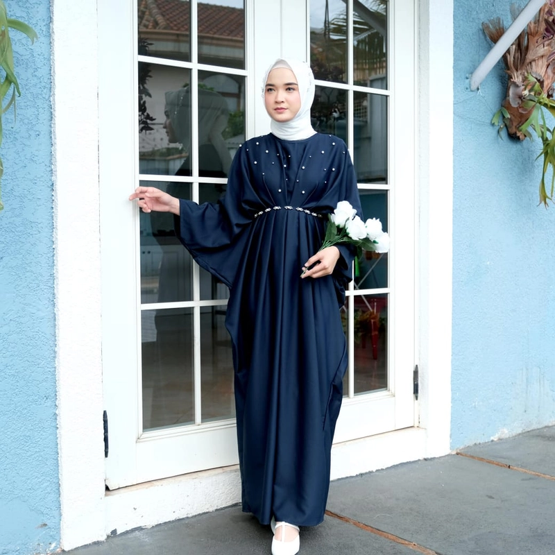 Product image Halika - KAFTAN BIGSIZE LOLITHA ALL SIZE NAVY