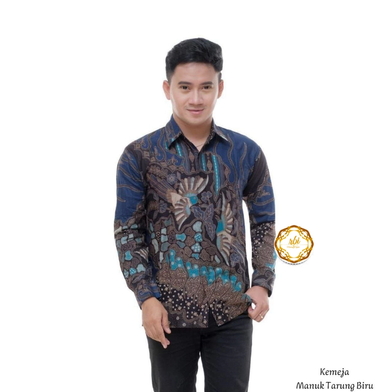 Product image Rambe Batik Indonesia - Batik Saipuddin Premium Lengan Panjang L A