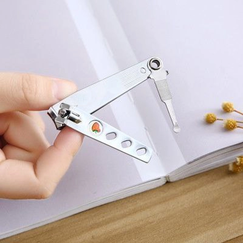 Product image Gunting Kuku Stainles Nail Clippers Cleaning Care 25 gr Motif random