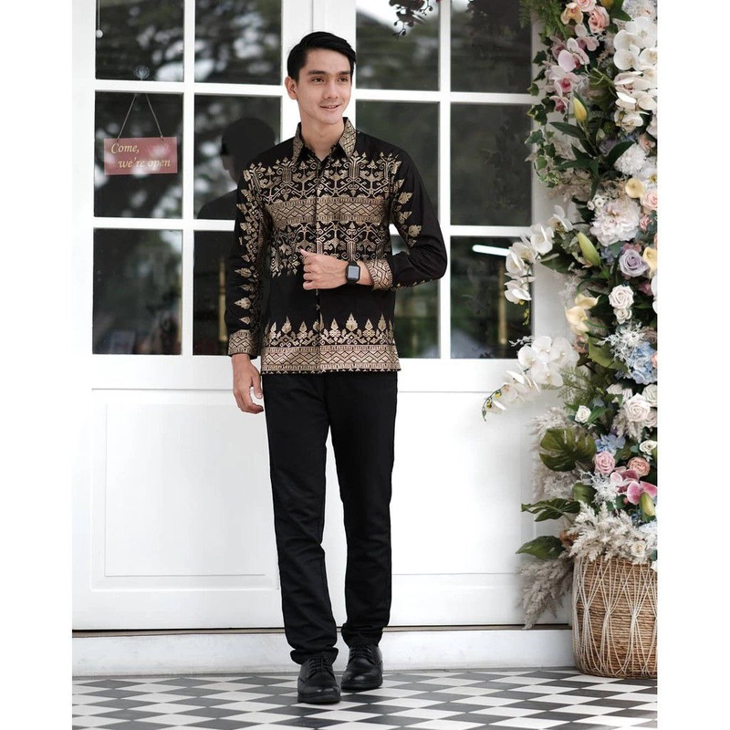 Product image COLLECTION SARJANA - Batik Brokat Modren - BATIK COUPLE LAILA - Katun Prima Halus Kebaya Allsize Laila