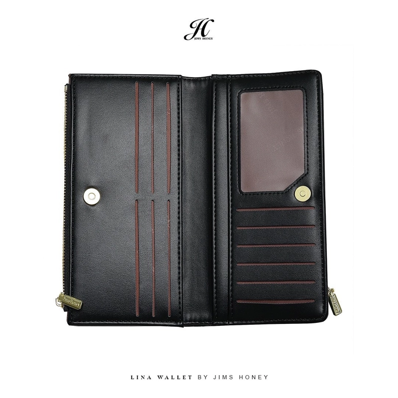 Product image JIMSHONEY SUKABUMI - Lina Wallet - Dompet Panjang Wanita JH 2012 CARAMEL