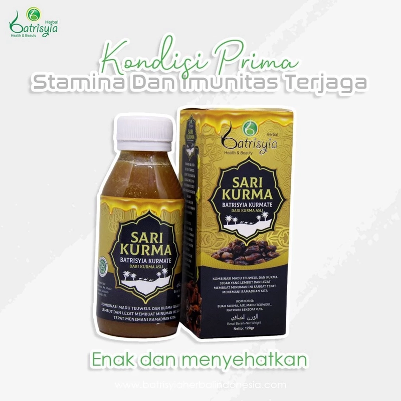 Product image Batrisyia - Kurmate - Sari Kurma 120gr Coklat