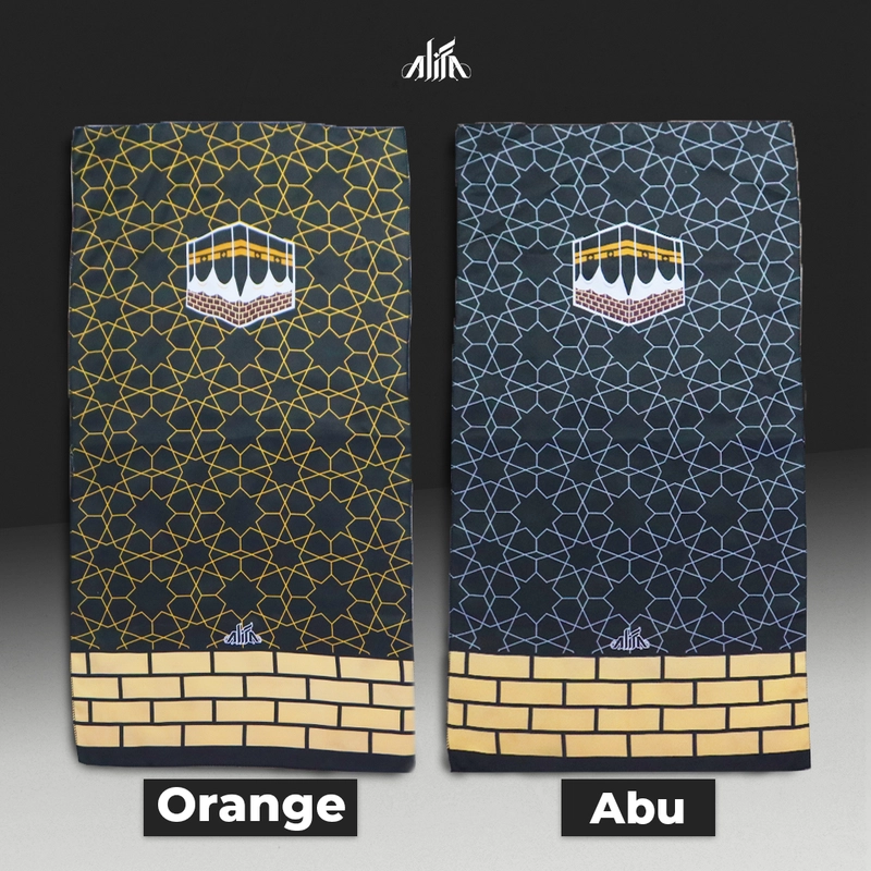 Product image Alifa Sajadah Shop - Sajadah Travel Kiswah Free Pouch 100X50CM ALL SIZE Paket Lengkap