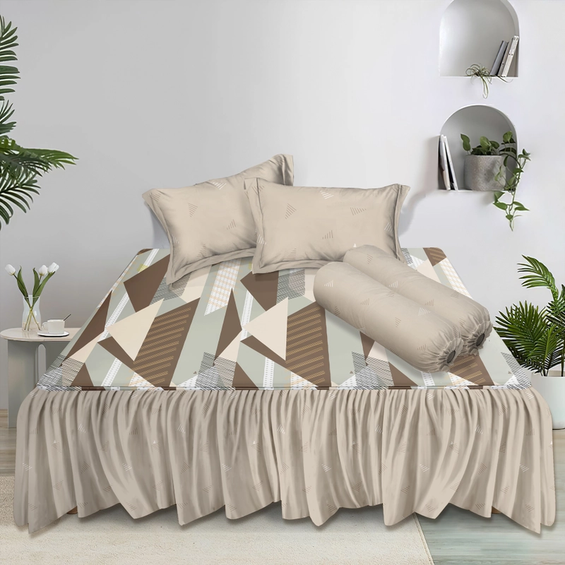 Product image LADY ROSE OFFICIAL - Lady Rose Prime Sprei Hava 180x200x30 King Bantal 4 Rumbay