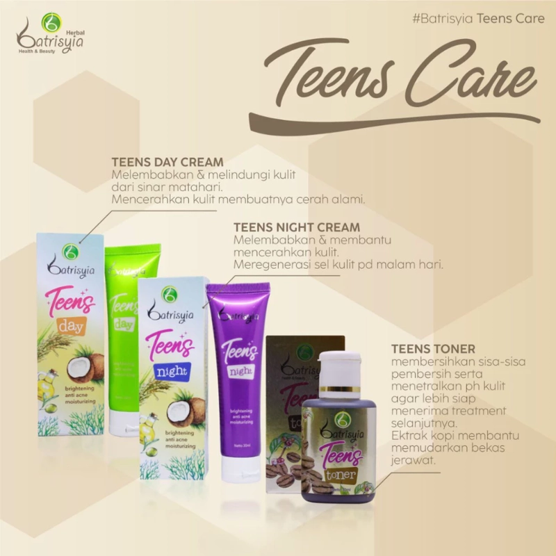 Product image Batrisyia - Teens Care - Perawatan Wajah untuk Remaja 30ml Toner