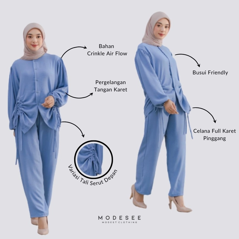 Product image Modesee - Oriana Set Allsize Mauve