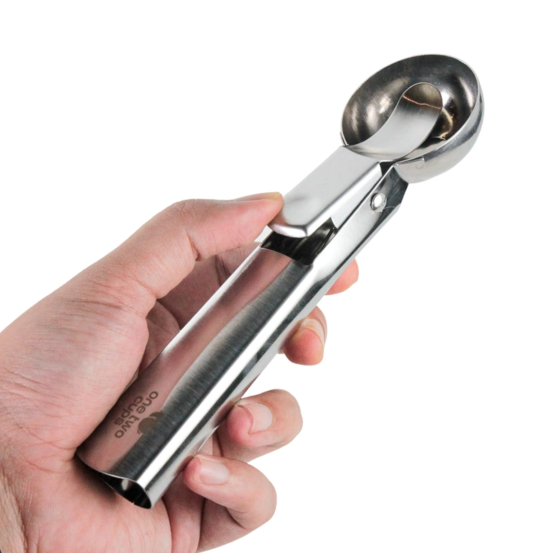 Product image RUMAH RAYA - Sendok Es Krim Ice Cream Scoop Spoon - 164z - Silver Scoop Stainless