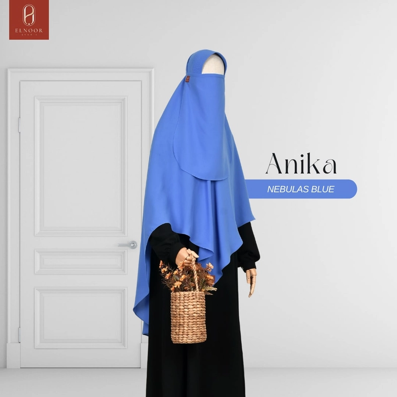 Product image ELNOOR SYAR'I - ANIKA KHIMAR ANTEM ALL SIZE Crushed Grape