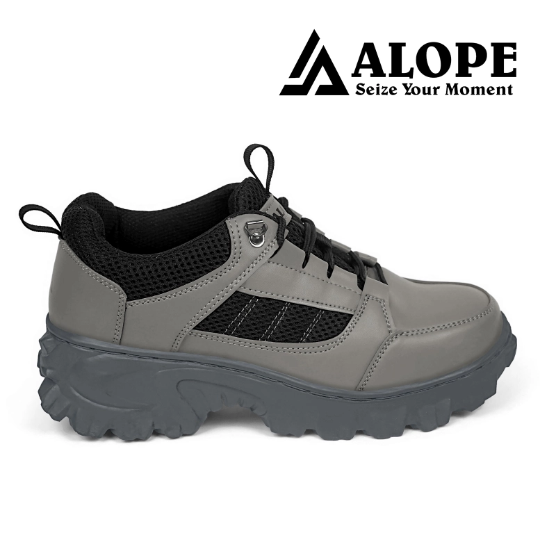 Product image ALOPE OFFICIAL - ALOPE - SEPATU DIZON UJUNG BESI 42 ABU