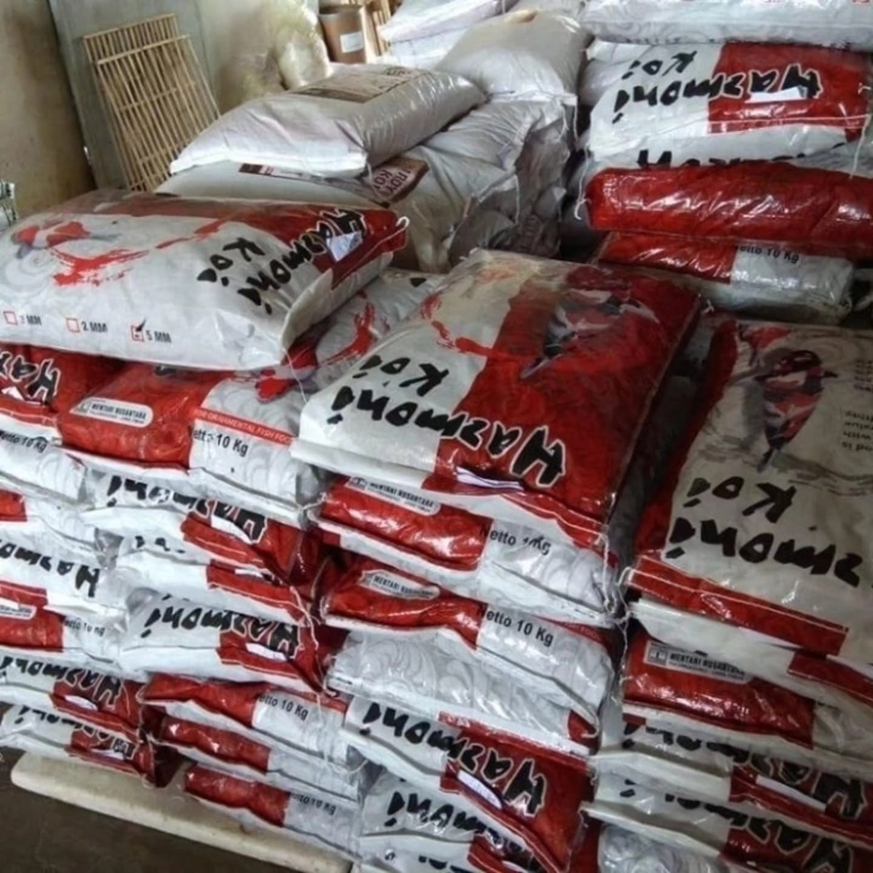 Product image Pakan Koi Harmoni 10kg 2/5/8 Protein 38 - Pakan Untuk Pertumbuhan Koi 2 MM (S) Kecoklatan