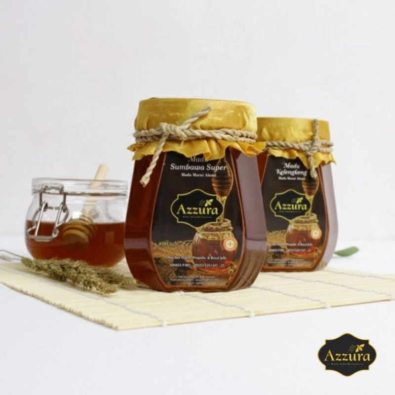 Product image Madu Azzura - Madu Murni Kelengkeng 400gr (Buy 1 Get 1) 400gr / Pcs Madu