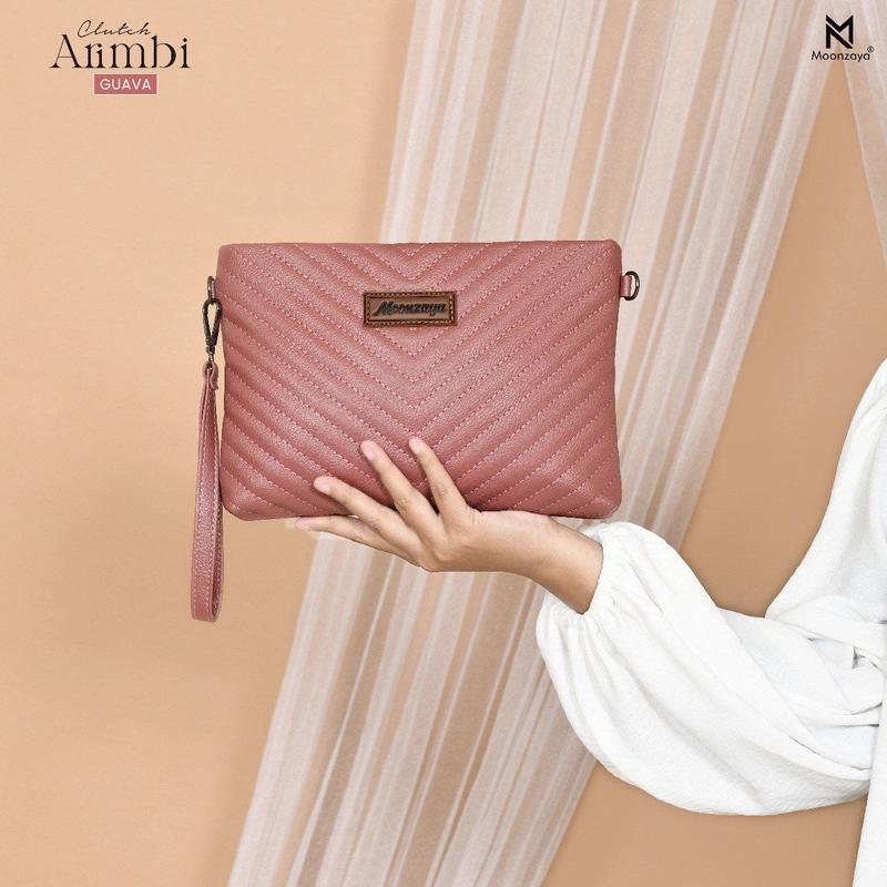 Product image Fashopid - MOONZAYA TAS SELEMPANG CLUTCH ARIMBI ALL GUAVA