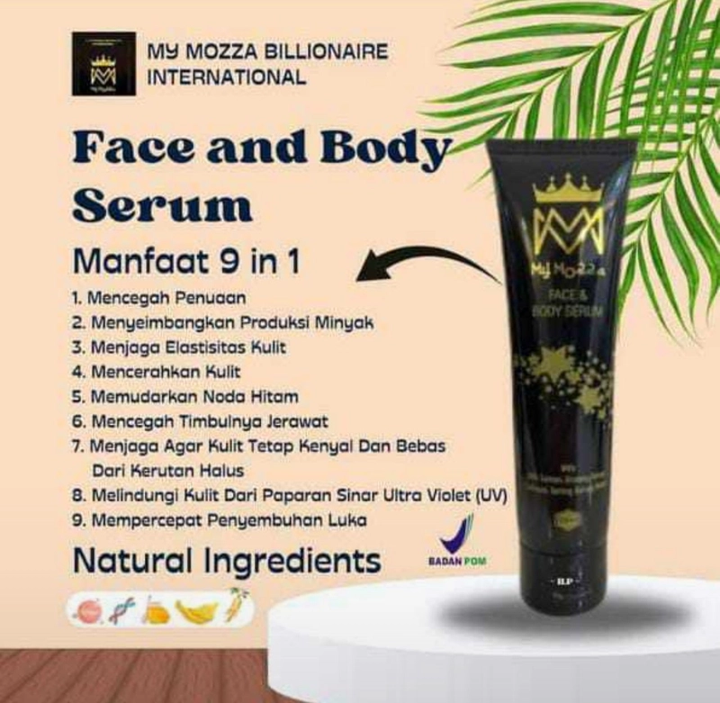 Product image AL Irsyad Store - MY MOZZA FACE AND BODY SERUM 1 PCS FACE AND BODY SERUM