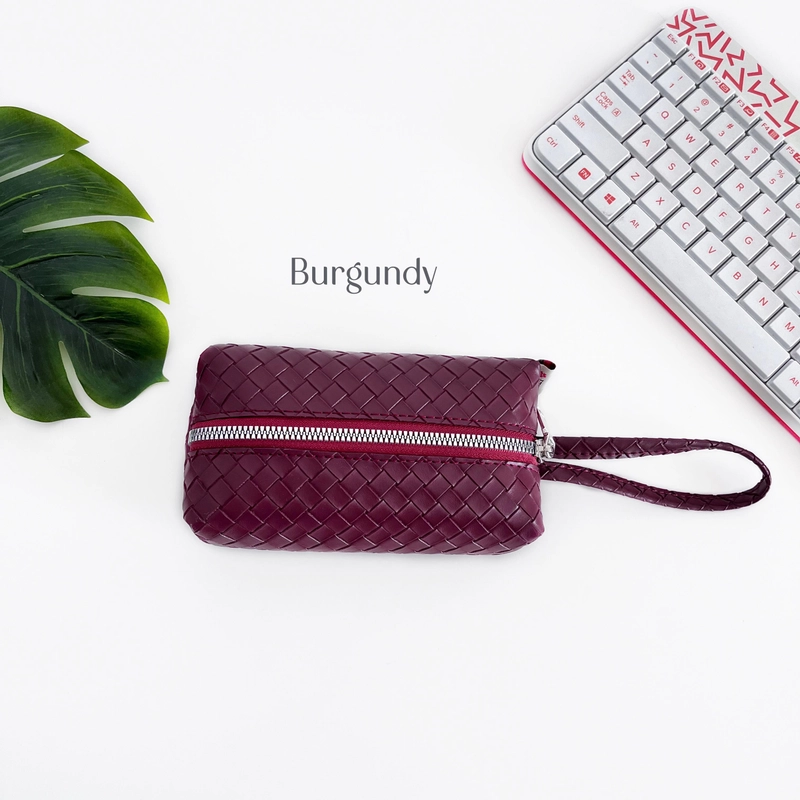 Product image Tweelyforbag - Tweelyforbag Pouch Hana Dompet Wanita 100gr Burgundy