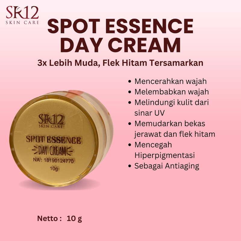 Product image SR12 Spot Cream Essence Day Dan Night Memudarkan Flek Hitam 10 gr Day