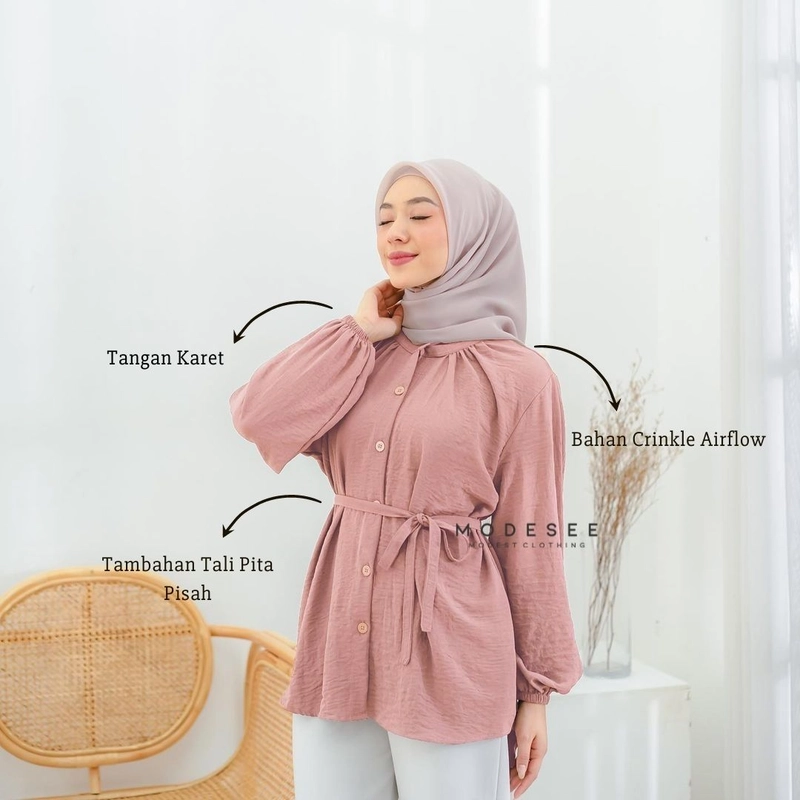Product image Modesee - Raline Shirt Allsize Purple