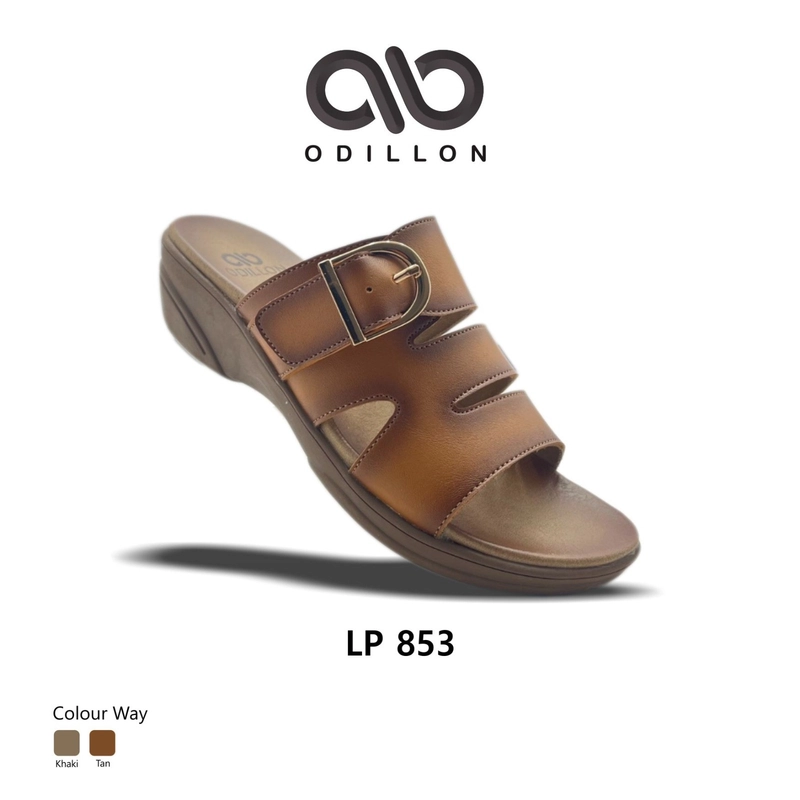 Product image Odillon - LP 853 / Sandal Slip On Wanita 37 Tan