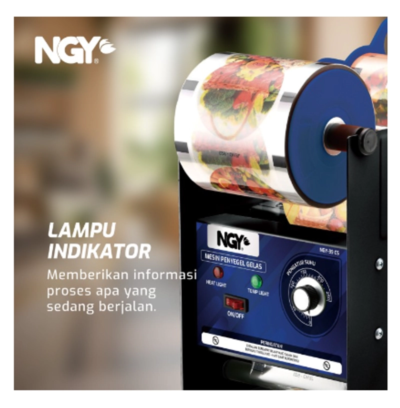 Product image UTAMAMEGA - Cup Sealer Mesin Penyegel Gelas Plastik Nagoya NGY-39CS Type NGY-39CS