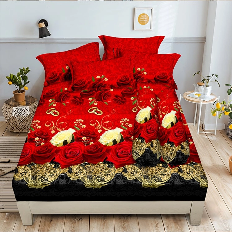Product image LADY ROSE OFFICIAL - ALOHA Sprei King Mary 180x200 Bantal 2