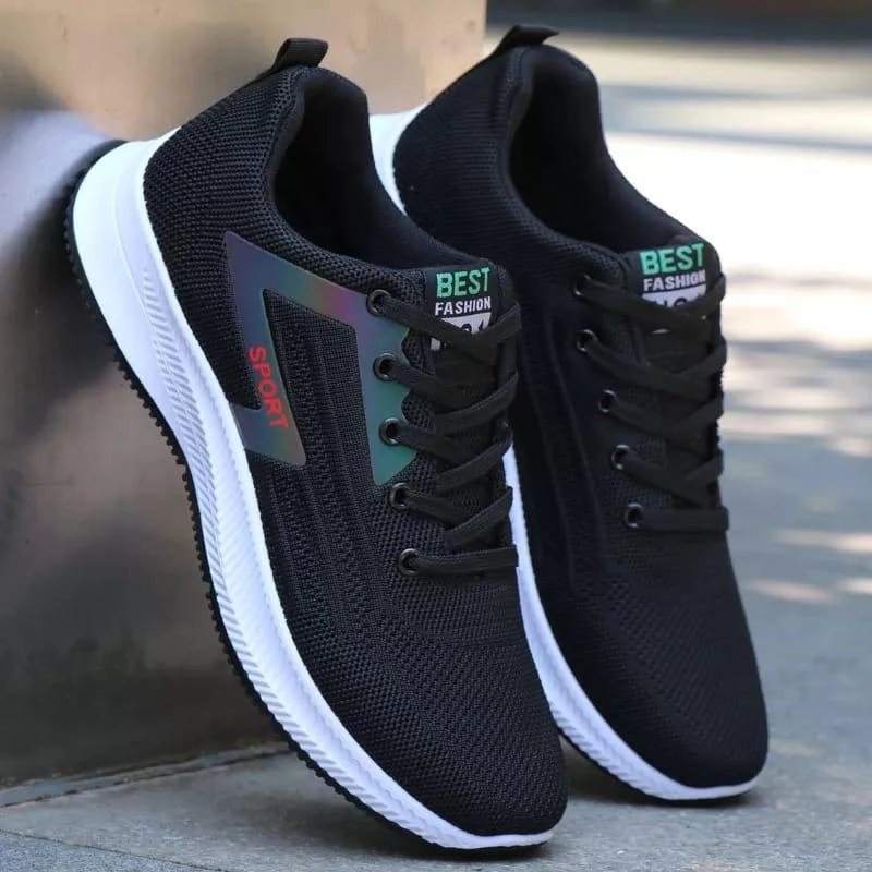 Product image Koekita - Pict Real Sepatu Kets Sneakers Sport Pria New Trendy 2022 FS-06 38 HITAM