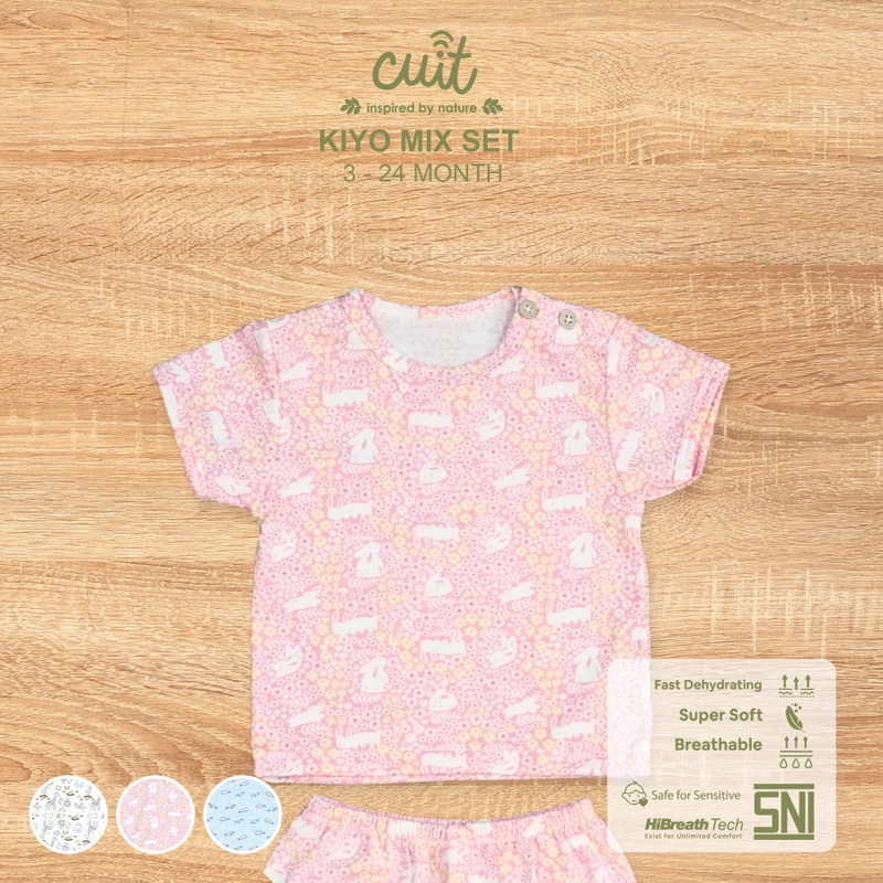 Product image CHARACTER 2 - Kiyo Mixsleeve Set M Blue Whale