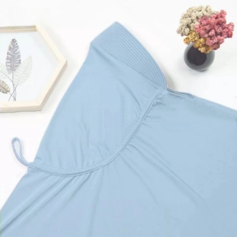 Product image Acla Daily - Jilbab Serut Alia Bergo Instant Tali Jersey Pad Anti Tembem L (Large) Wardah