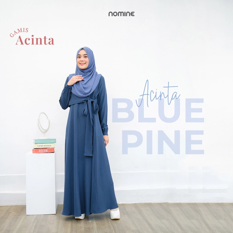 Product image Nomine - Gamis - Acinta Batch 1 - Dress Only S Blue Pine
