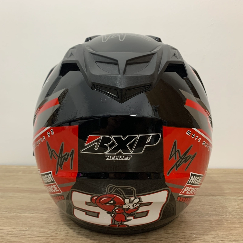 Product image Helm JP7 Racing Hitam Glossy - Double Visor (Kaca Clear & Smoke) Helm SNI Helem Dewasa L JP7 Racing Glossy