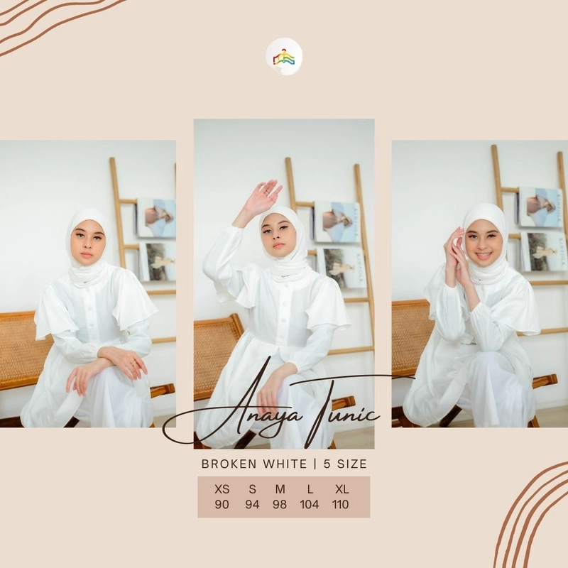 Product image Modesee - Anaya Tunik XS Broken White